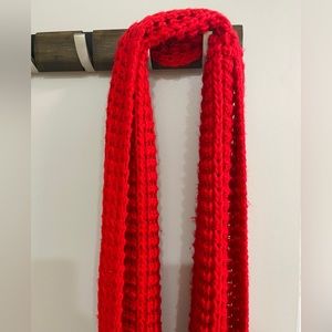 Red Winter Scarf
